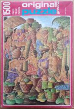 Image of the puzzle 1500, Grifone, Naïf di Bali, Incomplete, Picture of the box