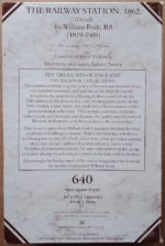 Image of the puzzle 640, Padblocks, The Railway Station, by William Powell Frith, Complete, Picture of the back