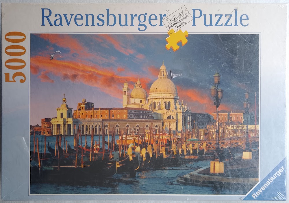 5000, Ravensburger, Venice: Basilica della Salute at Sunrise - Rare Puzzles