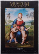 Image of the puzzle 1000, Clementoni, The Virgin of Goldfinch, by Raphael, Sealed Bag, Picture of the box
