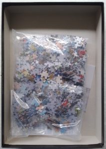 Image of the puzzle 1000, Clementoni, The Virgin of Goldfinch, by Raphael, Sealed Bag, Picture of the bag