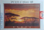Image of the puzzle 1500, Educa, Kenya, Save the World, Factory Sealed, Picture of the box