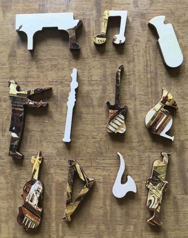 Image of the puzzle 140, Wentworth, View of the Neumarkt in Dresden from the Jüdenhofe, Complete, Picture of the pieces