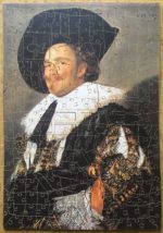 Image of the puzzle 250, Wentworth, The Laughing Cavalier, by Frans Hals, Complete, Picture of the puzzle