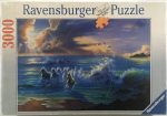 Image of the puzzle 3000, Ravensburger, Ocean Dreams, by Jim Warren, Factory Sealed, Picture of the box
