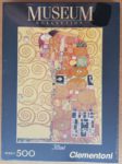 Image of the puzzle 500, Clementoni, The Embrace, Gustav Klimt, Factory Sealed, Picture of the box