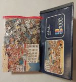 Image of the puzzle 1000, Heye, Boules, Albert Dubout, Complete, Picture of the contents
