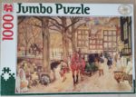 Image of the puzzle 1000, Jumbo, City Life in the Mid 19th Century, by Johan Herrman Isings, Sealed Bag, Picture of the box