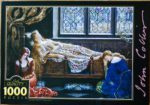 Image of the puzzle 1000, D-Toys, Sleeping Beauty, John Collier, Sealed Bag, Picture of the box