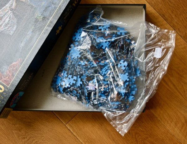 Image of the puzzle 1000, D-Toys, Sleeping Beauty, John Collier, Sealed Bag, Picture of the bag