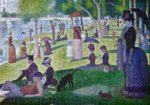 Image of the puzzle 1000, Gold Puzzle, A Sunday on La Grande Jatte, by Georges Seurat, Complete, Picture of the puzzle