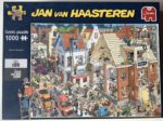 Image of the puzzle 1000, Jumbo, The Building Site, Jan van Haasteren, Factory Sealed, Picture of the box
