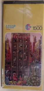 Image of the puzzle 1500, Heye, Chicago, Jean-Jacques Loup, Factory Sealed, Picture of the box