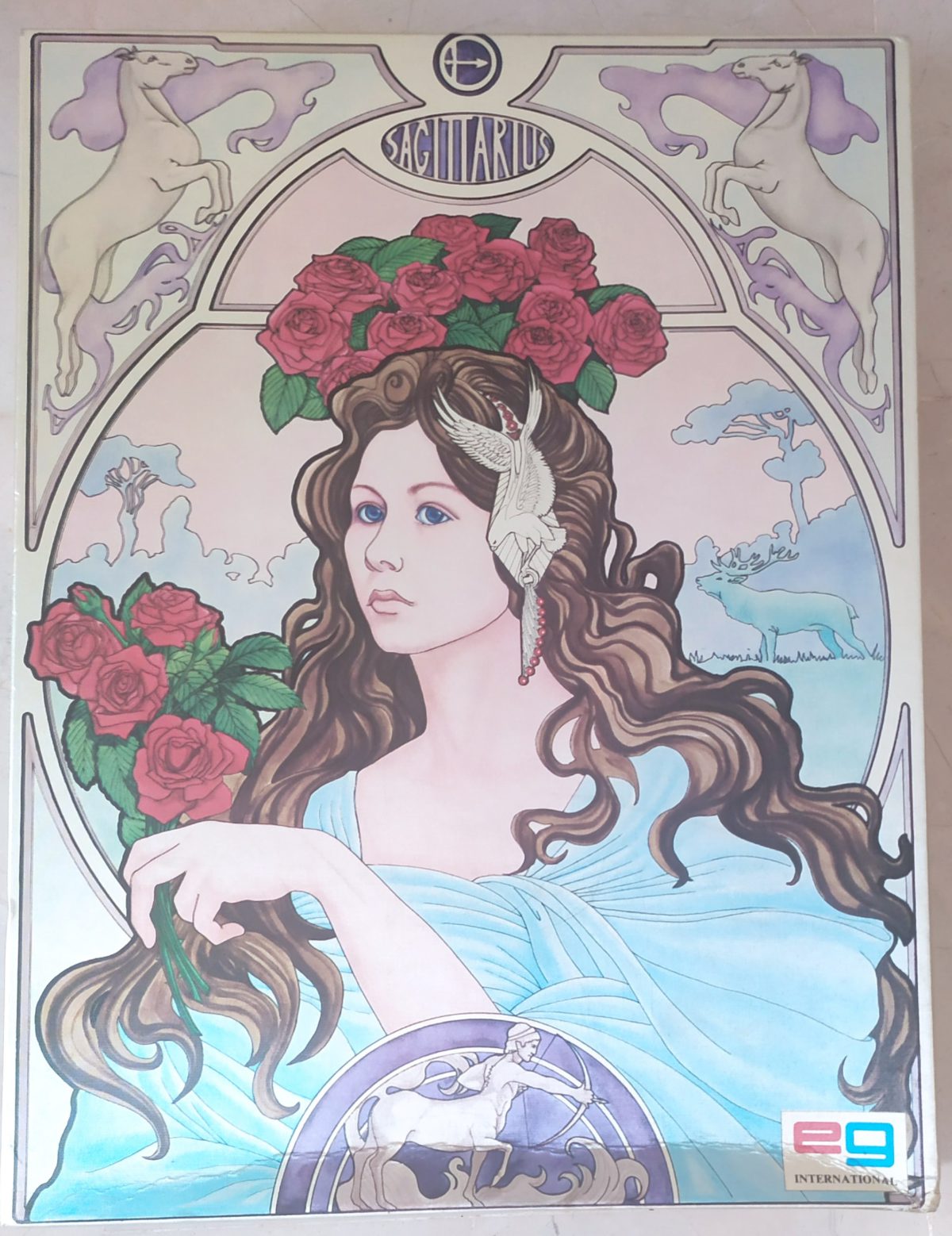 1500, International Team, Sagittarius, Sealed Bag, Listed by Barebrain Image of the puzzle 1500, International Team, Sagittarius, Sealed Bag, Picture of the box