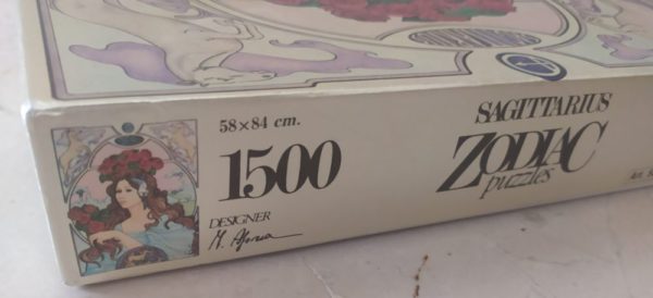 Image of the puzzle 1500, International Team, Sagittarius, Sealed Bag, Detail of the box