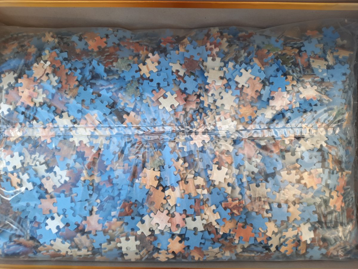 6000, Clementoni, The Creation of Adam, Michelangelo, Sealed Bag, Listed by Jan Image of the puzzle 6000, Clementoni, The Creation of Adam, Michelangelo, Sealed Bag, Picture of the bag