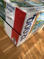 Image of the puzzle 12000, Schmidt, Beautiful View, Cornelia Ellinger, Sealed Bag, Detail of the box