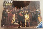 Image of the puzzle 5000, Ravensburger, The Night Watch, Rembrandt, Factory Sealed, Picture of the box