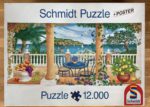 Image of the puzzle 12000, Schmidt, Beautiful View, Cornelia Ellinger, Sealed Bag, Picture of the box