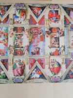Image of the puzzle 8000, Educa, Sistine Chapel, by Michelangelo, Complete, Detail of the puzzle