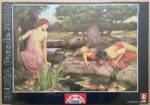 Image of the puzzle 3000, Educa, Echo and Narcissus, by J.W. Waterhouse, Factory Sealed, Picture of the box
