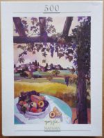 Image of the puzzle 500, Nathan, Climbing Vine, by Lorraine Jordan, Complete, Picture of the box