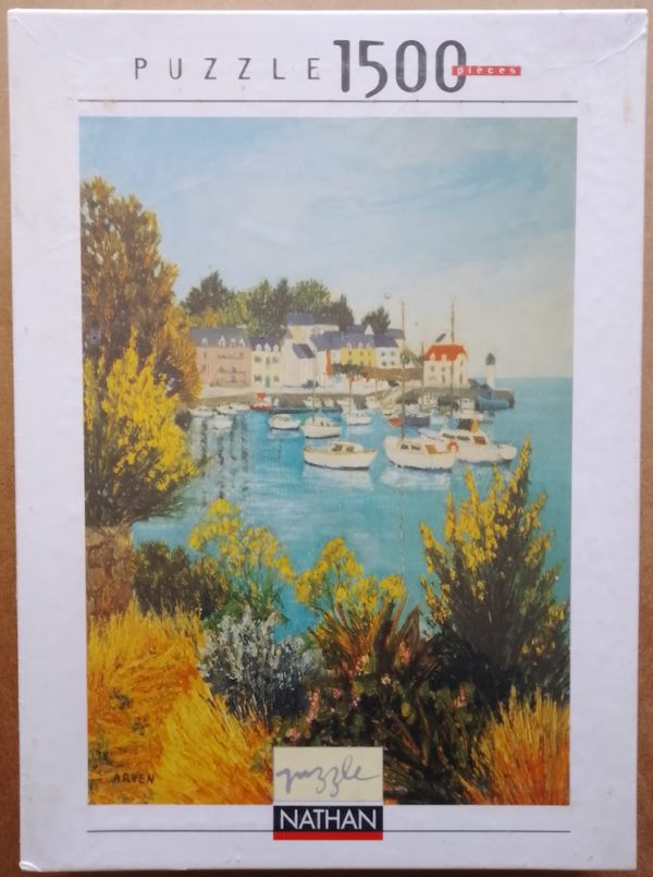 RAVENSBURGER Puzzle Nathan 500 pièces - Charlie à la fête foraine / Où