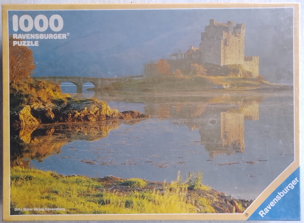 1000, Ravensburger, Scotland, Factory Sealed, 2023-02-07 Image of the puzzle 1000, Ravensburger, Scotland, Factory Sealed, Picture of the box