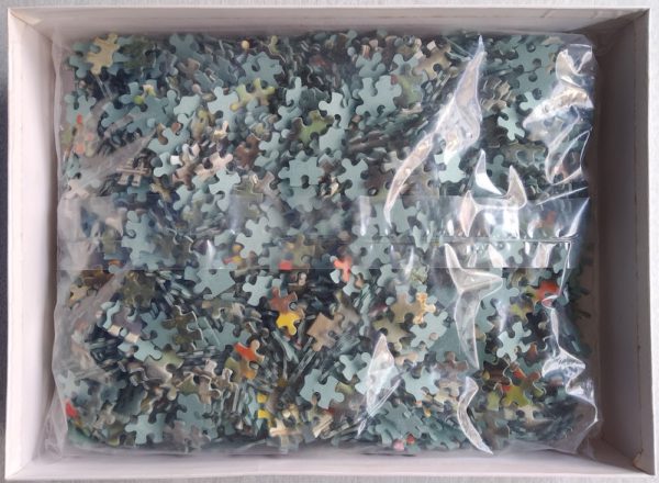 Image of the puzzle 1000, MB, Linderhof Castle, Germany, Sealed Bag, Picture of the bag