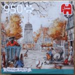 Image of the puzzle 950, Jumbo, The Village Square, by Anton Pieck, Complete, Picture of the box