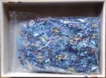 Image of the puzzle 1000, Ravensburger, Family of Dolphins, Walter Pepperle, Complete, Picture of the bag