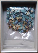 Image of the puzzle 500, Druon, Little Blue Flower, by Ciceley Mary Barker, Complete, Picture of the bag