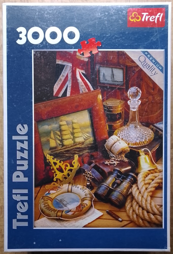 3000, Trefl, Sea Stories, by Dominic Davison, Factory Sealed Image of the puzzle 3000, Trefl, Sea Stories, by Dominic Davison, Picture of the box