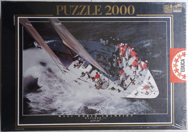 Image of the puzzle 2000, Educa, Matador II: Maxi World Champion, by by Gilles Martin-Raget, Factory Sealed, Picture of the box