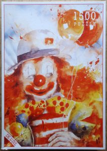 Image of the puzzle 1500, World Games, The Clown, by Jan Kooistra, Complete, Picture of the box