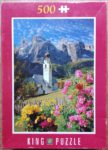 Image of the puzzle 500, King, Dolomites, Italy, Complete, Picture of the box