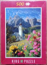 Image of the puzzle 500, King, Dolomites, Italy, Complete, Picture of the box