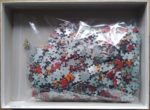 Image of the puzzle 1000, Ravensburger, Pheasants, by James Hautman, Complete, Picture of the bag