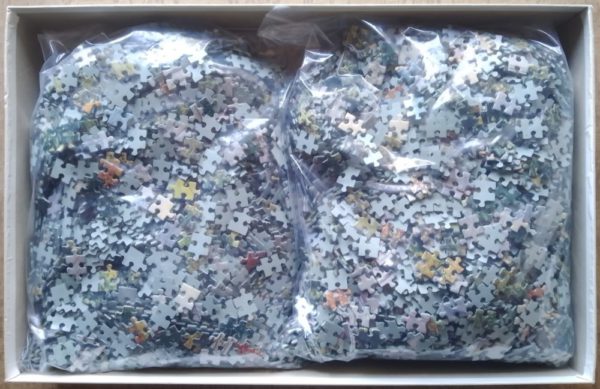 Image of the puzzle 6000, Schmidt, Neuschwanstein Castle, by Max Pfaller, Picture of the bag