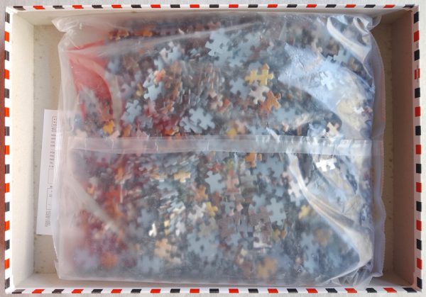 Image of the puzzle 2000, Educa, Le Troubadour, by Viktor Schvaiko, Factory Sealed, Picture of the bag