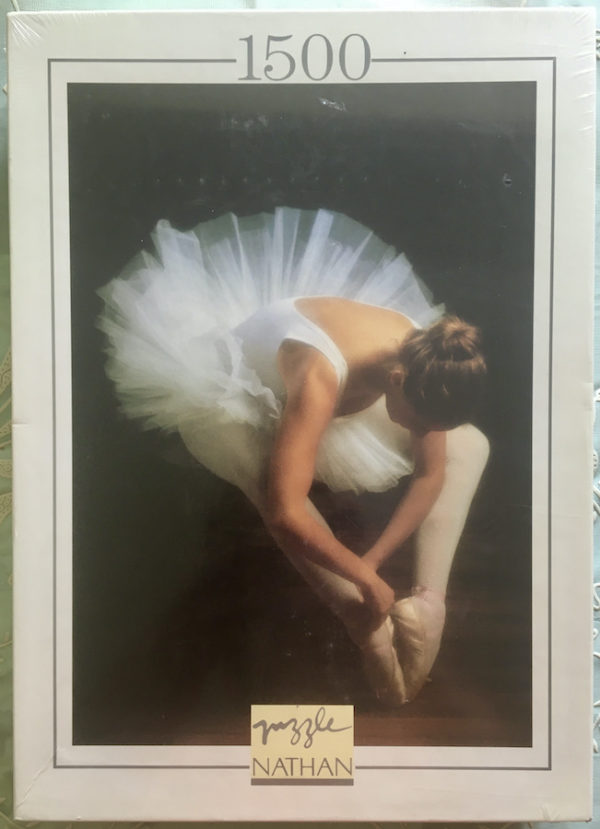 Image of the puzzle 1500, Nathan, Romantic Dancer, Factory Sealed, Picture of the box