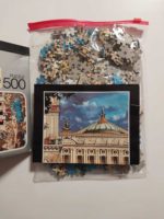 Image of the puzzle 500, Heye, Café de la Paix, Jean-Jacques Loup, Complete, Picture of the contents