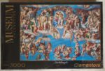 Image of the puzzle 3000, Clementoni, Universal Judgement, Michelangelo, Factory Sealed, Picture of the box
