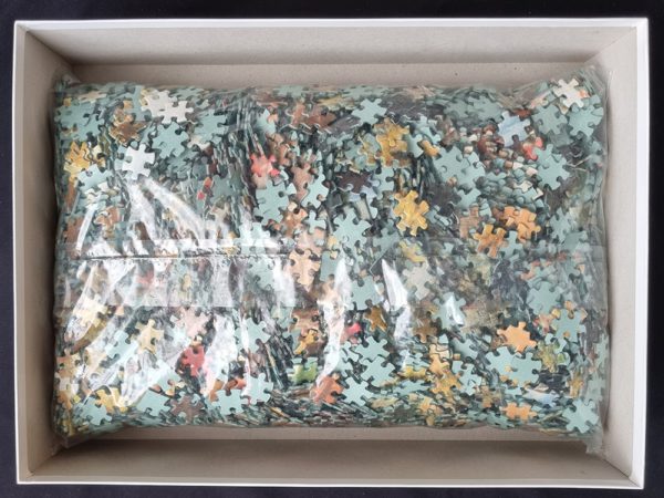 Image of the puzzle 5000, MB, Fair in the Champs-Elysees, by William Parrott, Sealed Bag, Picture of the bag