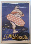 Image of the puzzle 1000, Clementoni, Le Coup de la Semelle Michelin, by Marius Rossillon, Factory Sealed, Picture of the box