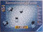 Image of the puzzle 654, Ravensburger, Krypt Silver, Picture of the box