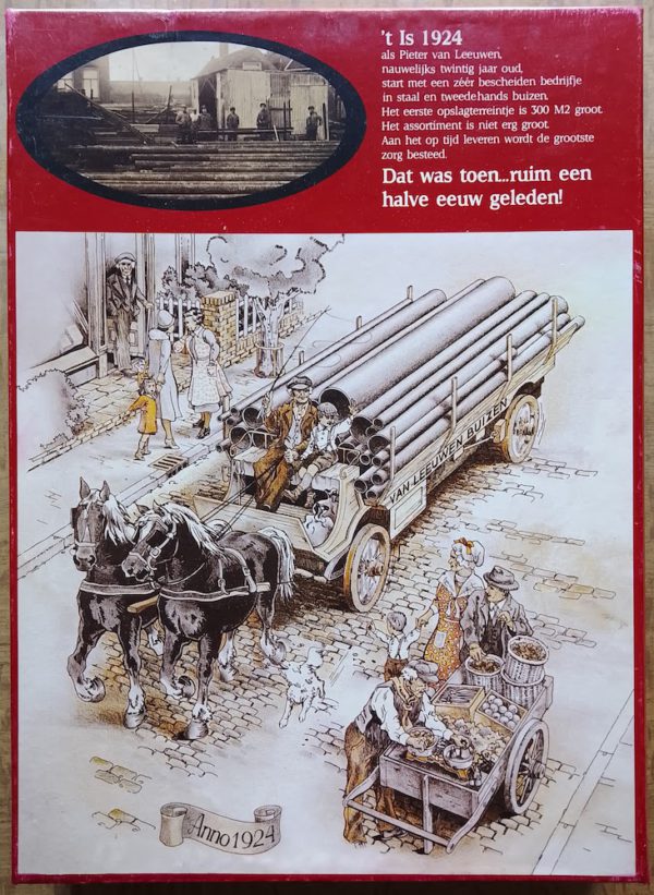Image of the puzzle 520, Van Leeuwen, Van Leeuwen Buizen, Complete, Picture of the box