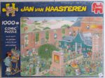 Image of the puzzle 1000, Jumbo, The Art Market, by Jan van Haasteren, Factory Sealed, Picture of the box