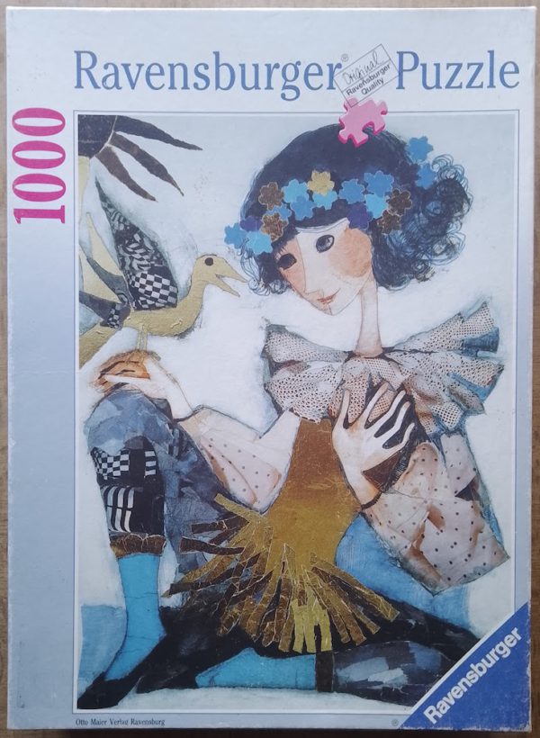 Image of the puzzle 1000, Ravensburger, Sing me a Song, by Rosina Wachtmeister, Complete, Picture of the box