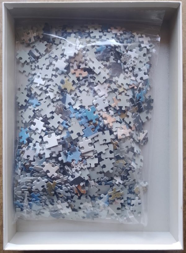 Image of the puzzle 1000, Ravensburger, Sing me a Song, by Rosina Wachtmeister, Complete, Picture of the bag